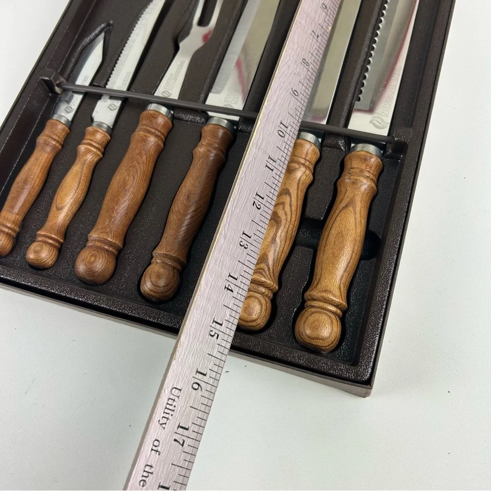 Bennington Forge Professional Quality 6 pc Knife Set Carving